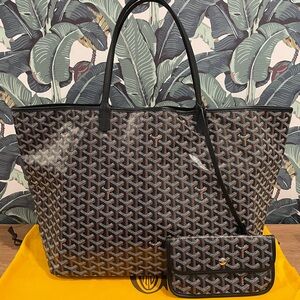 Goyard Saint Louis/St. Louis GM Black/Black